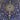 Silk Rug 3x5 ft Navy Gold Medallion Area Carpet Floral Accent Rug for Living Room Bedroom Office Entryway Elegant Home Decor