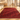 Afghan Rug 6x8 Deep Red Navy Hand-Knotted Wool Area Rug Diamond Rosette Grid Traditional Home Decor