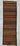Afghan Runner Rug 2x8 Olive Brown Pink Geometric Hallway Rug, Striped Diamond Tribal Pattern, Narrow Entryway Kitchen Corridor Home Decor