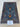 Afghan Rug 3x5 Denim Blue Floral Area Rug, Red, Gold and Cream Flowers for Bedroom, Entryway or Reading Corner, Classic Home Decor