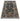 Afghan Rug 3x5 Charcoal Gray, Small Floral Area Rug in Cream Rust and Sage for Bedroom or Entryway, Flower and Leaf Pattern Home Decor
