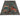 Afghan Deer Rug 3x5 Gray and Turquoise, Animal and Bird Pattern with Rust Flowers for a Bedroom, Entryway or Nature Inspired Reading Corner