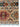 Afghan Geometric Rug 5x6 Cream and Turquoise, Diamond and Stripe Area Rug with Burgundy Rust Accents for Bedroom or Small Living Room