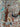 Afghan Garden Rug 4x6 Gray and Turquoise, Peacock and Bird Pattern with Rust and Cream Flowers for Bedroom, Entryway or a Cozy Sitting Area
