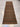 Afghan Geometric Runner Rug 3x9 Warm Brown and Black Stripes, Cream Diamonds with Dusty Pink Accents for Hallway Entryway Kitchen Decor
