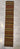 Afghan Runner Rug 2x11 Brown Olive Green and Mustard Yellow Stripes, Long Narrow Hallway Carpet with Fringe for Entryway Bedroom Decor