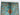 Afghan Rug 3x4 Blue Floral Area Rug, Turquoise Field with Cream Burgundy Flowers and Detailed Edges for Bedroom Entryway Decor