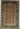 Afghan Rug 6x8 Green Horse Border Area Rug with Blue Elephant Band and Burgundy Geometric Square Center for Living Room Bedroom or Office