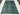Afghan Rug 6x9 Turquoise Blue Area Rug with Rust and Ivory Flowers, Flowing Vine Pattern for Living Room Bedroom or Office Decor