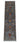 Afghan Runner Rug 3x10 Gray Floral Hallway Rug, Rust Blue Cream Flower Pattern with a Traditional Border for Entryway Corridor Home Decor