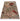 Afghan Rug 3x5 Beige Animal Pattern Area Rug, Rust Orange Tigers Deer Birds and Blue Flowering Branches for Bedroom Entryway Home Decor