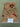 Afghan Rug 3x5 Beige Animal Pattern Area Rug, Rust Orange Tigers Deer Birds and Blue Flowering Branches for Bedroom Entryway Home Decor