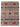 Afghan Geometric Rug 5x6 Cream and Turquoise, Diamond and Stripe Area Rug with Burgundy Rust Accents for Bedroom or Small Living Room