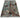 Afghan Garden Rug 4x6 Gray and Turquoise, Peacock and Bird Pattern with Rust and Cream Flowers for Bedroom, Entryway or a Cozy Sitting Area