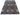Afghan Geometric Rug 6x9 Blue Gray, Red, Cream and Gold Diamond and Stripe Area Rug for Living Room, Bedroom or Dining Room Home Decor
