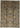 Afghan Rug 5x7 Slate Gray Floral Area Rug with Burgundy and Gold Vines, Checkered Motifs for Living Room or Bedroom
