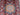 Afghan Rug 5x7 Burgundy Geometric Area Rug with Rust and Blue Center Medallion, Cream Patterned Frame for Living Room or Bedroom