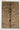 Afghan Rug 3x4 Warm Brown Floral Area Rug, Turquoise Rust and Cream Flowers for Bedroom Entryway or Small Living Space