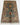 Afghan Rug 3x4 Blue Gray Flower Rug, Warm Rust Cream and Gold Floral Pattern for Bedroom Entryway or Reading Corner