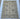 Afghan Rug 9x12 Ivory and Blue Gray Area Rug with Repeating Geometric Medallions for Living Room, Dining Room or Bedroom