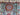 Afghan Rug 6x8 Turquoise Blue Area Rug with Burgundy Center Medallion, Cream Floral Border and Geometric Details for Living Room or Bedroom