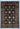 Afghan Rug 6x8 Black Floral Area Rug with Colorful Flowers and Vines for Living Room, Bedroom or Sitting Area