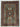 Afghan Rug 6x8 Deep Teal Green Area Rug with Burgundy and Cream Flowers, Flowing Vine Design for Living Room Bedroom or Reading Space