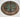 Round Afghan Rug 6x6 ft Turquoise Blue Geometric Area Rug with Center Diamond, Cream Patterned Ring and Fringe for Living Room Decor