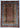 Afghan Rug 5x7 Burgundy Square Pattern Area Rug with Blue Horse Band and Green Elephant Design for Living Room or Bedroom Decor