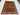 Afghan Rug 5x7 Golden Brown Area Rug with Blue and Rust Medallions, Cream Floral Detail for Living Room or Bedroom