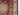 Afghan Rug 5x7 Burgundy Geometric Area Rug with Rust and Blue Center Medallion, Cream Patterned Frame for Living Room or Bedroom