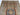Afghan Rug 5x7 Beige and Blue Area Rug with Rust Center Medallion, Small Geometric Motifs for Living Room or Bedroom