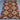  Full view of 5x6.8 ft Kilim rug placed on floor – red, green, and black flatweave