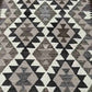 Close-up of flatweave Kilim runner texture – earthy handmade wool