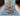 Top full view – 6.10x10 ft Light Blue Handmade Wool Floral Rug