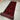 Folded view of red extra-long Persian-style runner rug showing durable handcraft
