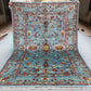 Knotted handmade Sultani carpet as luxury room accent
