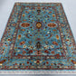 Knotted handmade Sultani rug as luxury room accent