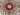 Close-up of central medallion on Turkish Mamluk wool silk rug