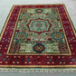 Room decor with 6x8 handmade Mamluk rug in warm colors