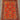  Persian-style orange Chobi rug on floor in cozy bedroom setup