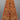 Full layout view of handmade Orange Sultani runner rug