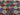 Close-up of geometric pattern on Persian-style wool-silk Oriental rug