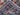 Side view of folded Oriental rug – 8.7x11.6 ft handmade carpet