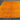 Full floor layout of orange Persian rug in rustic interior