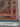 Floral border design close-up on luxury handmade Persian rug