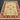 Persian-style handwoven red and cream rug placed on wood floor