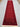 Red Afghan wool runner rug placed on wooden floor