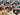 Persian Heriz rug folded to highlight soft, hand-knotted wool