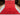 Full overhead view of 6.6x9.7 ft Red Gabbeh Handmade Rug